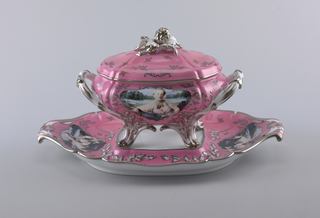Madame de Pompadour (née Poisson) Covered Tureen And Stand