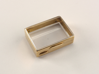 Transparent Glass Matchsafe