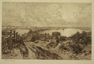 Print, Morning, Hook Pond, East Hampton