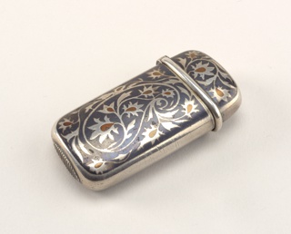 Paisley Decoration Matchsafe