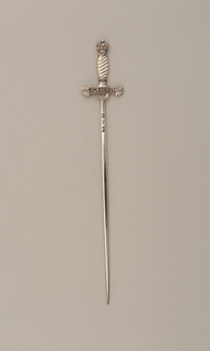 Skewer with Twisted Dagger-hilt Terminal Skewer