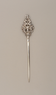 Seafood Skewer with Dolphin and Trident Finial Skewer