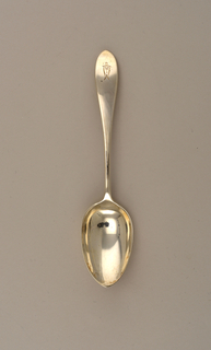 Dessert Spoon with Pointed End Spoon