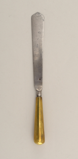 Knife with Brass Handle Knife