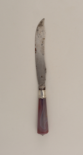 Knife with Agate Handle Knife