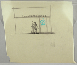 Drawing, Travel bureaus