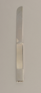 Flaches Modell (Flat Model) Dessert Knife