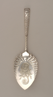 "Assyrian Head" Pattern Pie Server Server