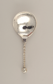 Spoon with Twisted Stem Spoon
