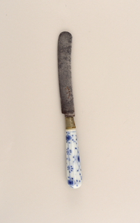 Knife with Porcelain Handle (Paired with Fork) Knife