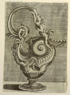 Print, Plate, from a series of designs for ewers and vessels