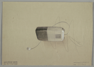 Drawing, Design for a Hearing Aid, Drawing R-29 MH