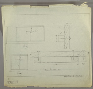 Drawing, Pull, Polished Chromium