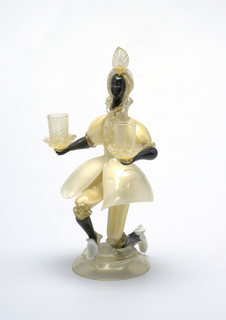 Candleholder, Figural (Italy)