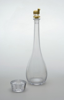 Mouton Rothschild Decanter, Stopper, And Stand