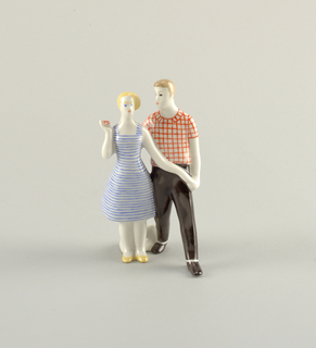 Boy and Girl Figure