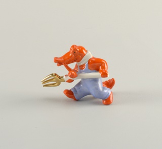 Crocodile, Emblem of Magazine "Krokodil" Figure