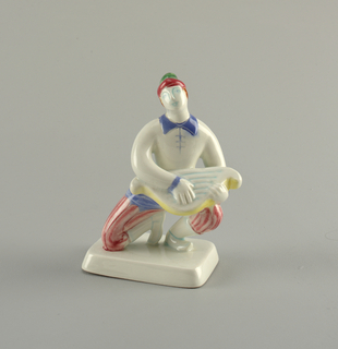 Kneeling Musician Figure