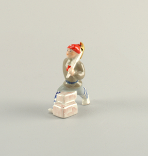 Man with Pick Axe Figure