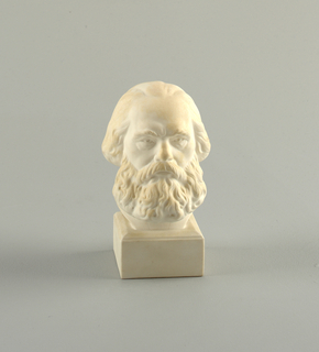 Bust of Karl Marx Figure