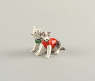 Belka and Strelka Figure