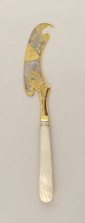 Fruit Knife with Mother-of-Pearl Handle Knife