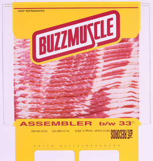 Record Sleeve, Buzzmuscle Assembler Record Sleeve