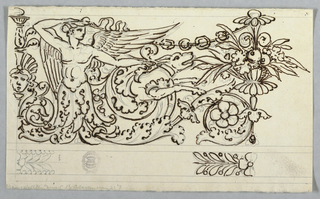 Drawing, Project for the Decoration of a Frieze