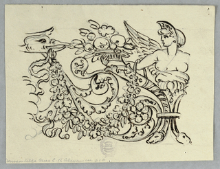 Drawing, Project for the Decoration of a Frieze