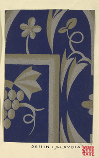 Wallpaper, Textile Design: Klaudia