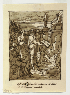 Drawing, Palazzo Milzetti, Faenza;