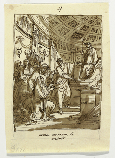 Drawing, Palazzo Milzetti, Faenza;