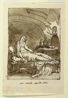 Drawing, Palazzo Milzetti, Faenza;