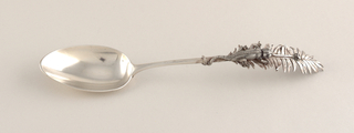 Dessert Spoon with Chameleon on Handle Spoon