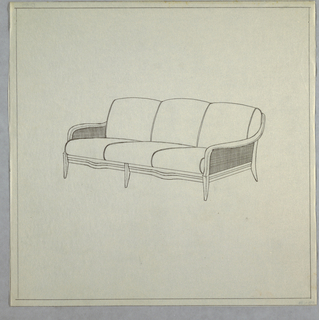 Drawing, 3 Cushion