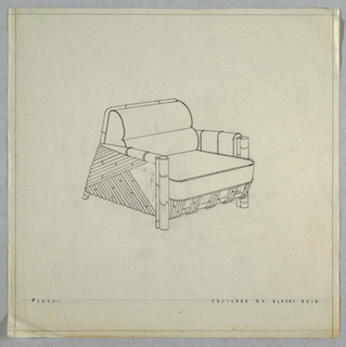 Drawing, Chair 2 Horizontal