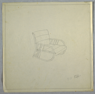 Drawing, Chair