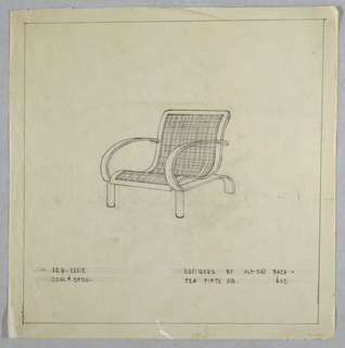 Drawing, Arm Chair