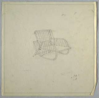 Drawing, Chair