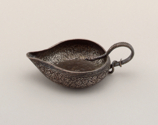 Oil Lamp with Snake Handle Oil Lamp