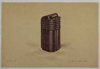 Drawing, Design for a Radio