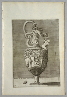 Print, Vase (Plate 5 of a Series)