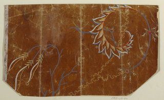 Drawing, Design for a Woven Fabric, Fragment