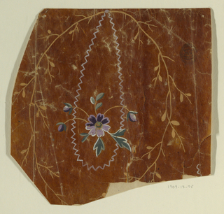 Drawing, Design for a Woven Fabric, Fragment