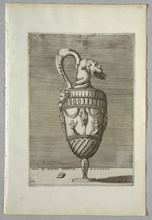 Print, Vase (Plate 12 of a Series)