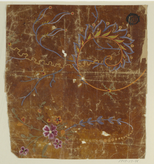 Drawing, Design for a Woven Fabric, Fragment