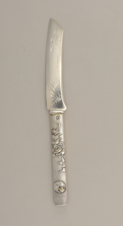 Japonesque Style Pattern Number 5 Frunit Knife Knife