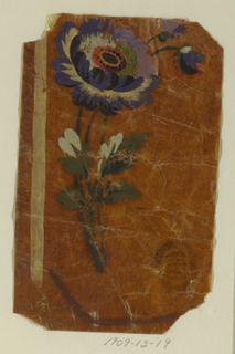 Drawing, Design for a Woven Vertical Border