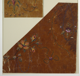 Drawing, Design for a Woven Fabric, Fragment