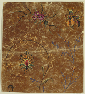 Drawing, Design for a Woven Fabric, Fragment